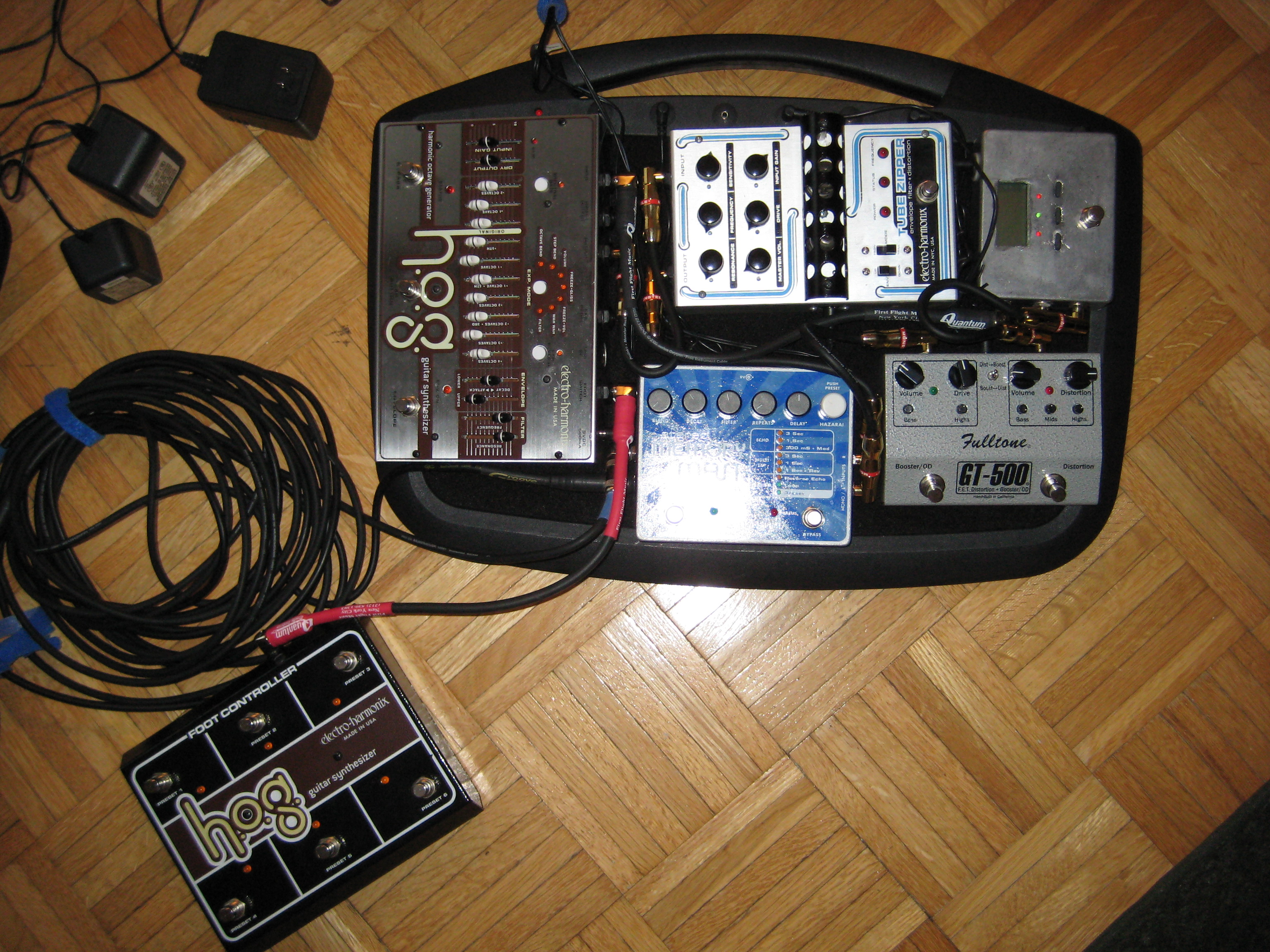 Version 1 pedalboard
